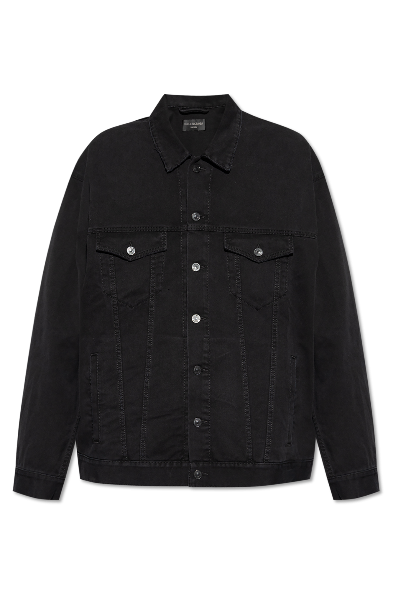 Black Denim jacket Balenciaga Vitkac Italy